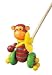 Orange Tree Monkey Push Along
