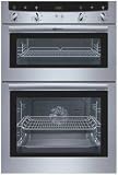 NEFF U1442S0GB oven built in double black