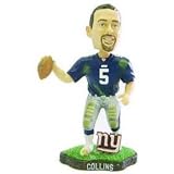 Kerry Collins New York Giants Game Worn Bobble Head
