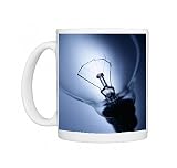 Electric light bulb Photo Mugs