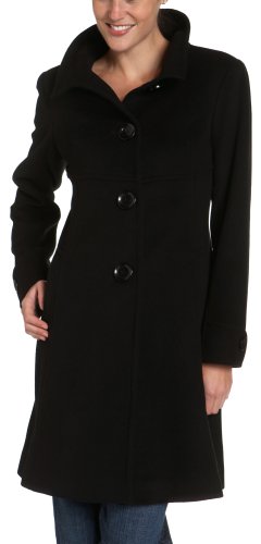 MICHAEL Michael Kors Women's Single Breasted Wool Walker Coat