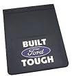 Universal Fit Mud / Splash Guards - Dually Built Ford Tough Blue Oval Logo 18.5" x 24"