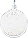 boston_terrier35boston terrier - Sterling Silver Boston Terrier Disc Charm