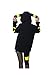 Koveinc Black Pokemon Pikachu Umbreon Kigurumi Costume Hoodie