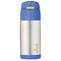 Foogo by Thermos Leak-Proof SS 12 oz Straw Bottle in Blue