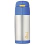 Foogo by Thermos Leak-Proof SS 12 oz Straw Bottle in Blue