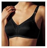  : Bali Women's Double Support Wire-Free Bra, Black, 34B