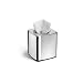 simplehuman Square Tissue Box Holder, Chrome