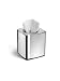 simplehuman Square Tissue Box Holder, Chrome