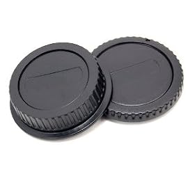 Rear Lens + Camera Body Cap Cover for Canon EOS & EF/EF-S Lens