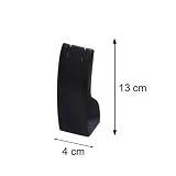 SG PARIS SUPPORT DE VENTE PRESENTOIR FEMME MATIERES NATURELLES BOIS NOIR / JET