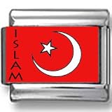 311dY%2Bhkn9L. SL160  Islamic Symbol Photo Italian Charm