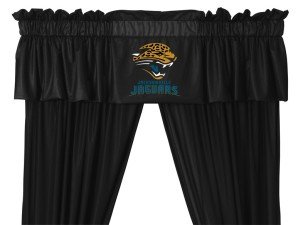 Jacksonville Jaguars NFL Curtain Valance