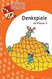 LÜK Denkspiele: LÜK, Übungshefte, Denkspiele: ab Klasse 3: Heft 1