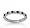 1/2 Carat Blue Sapphire and Diamond 14k White Gold Eternity Band