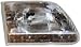 TYC 20-3519-80 Ford Passenger Side Headlight Assembly