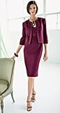 SILK MATKA JACKET DRESS