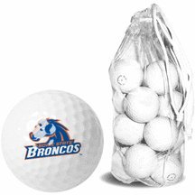 Boise State Broncos 15 Golf Ball Clear Pack