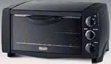 DeLonghi Large Capacity 6-Slice Toaster Oven- Black(EO1200B)