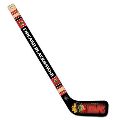 Chicago Blackhawks NHL Hockey Team Mini Wooden Hockey Stick