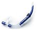 Body Glove Retro Purge Semi-Dry Snorkel, (Royal Blue)