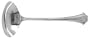 Reed & Barton French Chippendale-Rds(Silverplate-1981) Gravy Ladle, Solid Piece, Sterling Silver