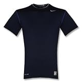 Nike Herren T-Shirt Pro Core Tight Crew, obsidian/cool grey, XL, HN603451XL