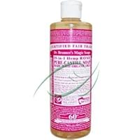 18-in-1 Hemp Rose, Pure-Castile Soap, 16 fl oz, From Dr Bronner's