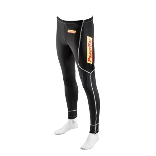 PowerBar IronMan Long Tight, schwarz/grau