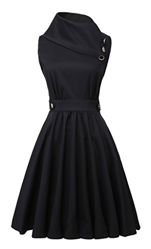 Elf Queen Women's Elegant Vintage 1950's Cocktail Party Wedding Evening Dress