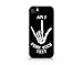 Am I Punk Rock Yet? - Skeleton - Compatible for iPhone 5/5S Black Case (C) Andre Gift Shop