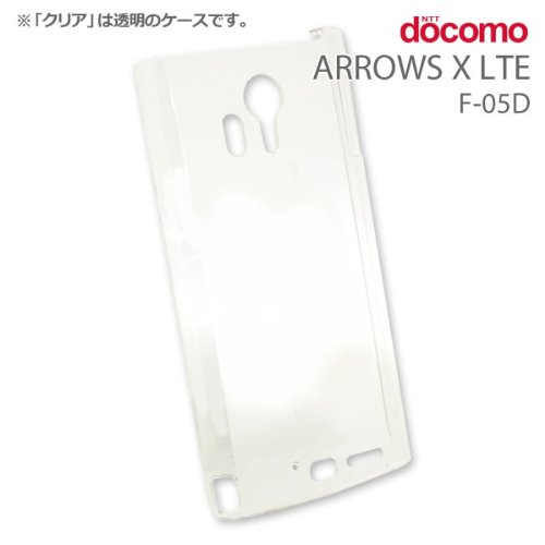 �쥤�������� docomo ARROWS X LTE F-05D�ѥϡ��ɥ����ƥ��󥰥����른�㥱�å�/���ꥢ  RT-F05DC3/C