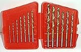 Tools & Hardware : 13 Pcs Drill Bit Set- Titanium