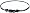 Phiten Star Necklace, Black, 18