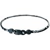 Phiten Star Necklace, Black, 18"