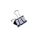 Charles Leonard Inc. Binder Clips, 1.25 Inch with 5/8 capacity, 12 Count (BC-05)