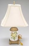 Portmeirion Pomona Canister Lamp with Shade, Fine China Dinnerware