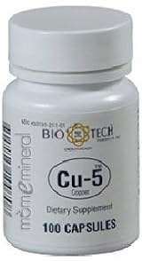 Cu-5 (Copper) 100 caps by Bio-Tech