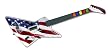 Patriotic Design Guitar Hero X-plorer Guitar Controller Decorative Protector Skin Decal Sticker