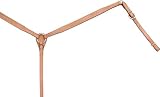 Cowboy Pro 1 Basket Tooled Breastcollar - Natural Gold - Horse