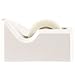 JAM PAPER Colorful Desk Tape Dispensers - White - Sold Individually