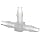 Value Plastics Natural Polypropylene Tube Fitting, Classic Series Barbed Tee, Tube ID
