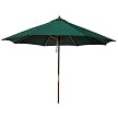 Wood Market Umbrella H - Green - 9'
