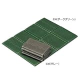 エバニュー(EVERNEW) コンパクト折りたたみマット 030(グレー) EBY462