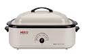 Nesco 4818-14 Classic Roaster Oven, 18-Quart, Porcelain Cookwell, Ivory
