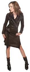 Wrap Dress in black