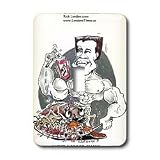 311eRcdWnrL. SL160  Londons Times Offbeat Cartoons Hollywood   Arnold Schwarzenegger The Exterminator Pest Control   Light Switch Covers   single toggle switch