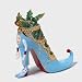 Department 56 Krinkles Blue Shoe Jeweled Box #39375