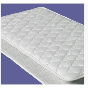 Naturepedic Organic Cotton Quilted Deluxe Mattress: Queen
