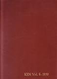  : KEN MAGAZINE - THE INSIDERS WORLD: VOLUME III BOUND (I - VI, 1939)